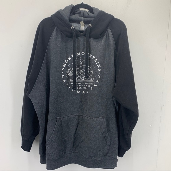 US Apparel Tops Smoky Mountains National Park Pigeon Hoodie Sweatshirt Gatlinburg
